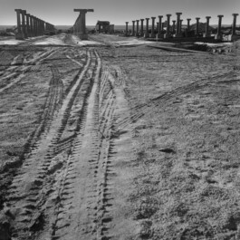 Reportage photo noir et blanc sur un camp de concentration au Chili