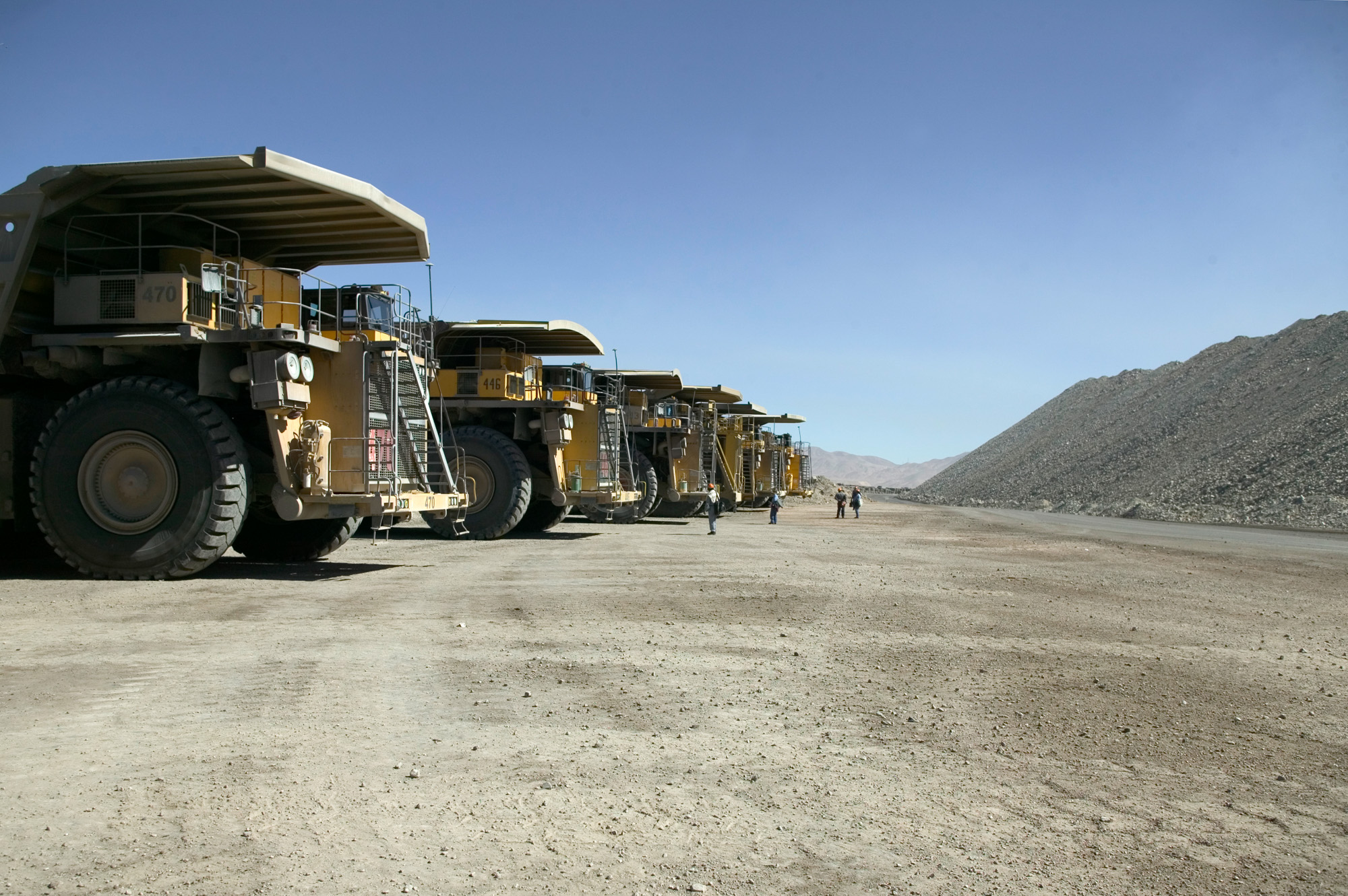 Mine de cuivre de Chuquicamata, Chili. 