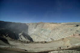 Mine de cuivre de Chuquicamata, Chili. 