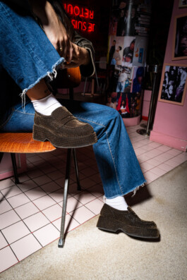 Shooting photo mode chaussures 