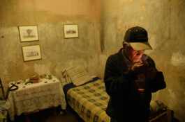 Reportage photo. Ancien prisonnier de la prison de Chacabuco.