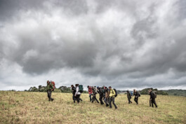 Reportage photo sur un stage de survie avec Denis Tribaudeau 