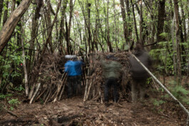 Reportage photo sur un stage de survie avec Denis Tribaudeau 