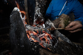 Reportage photo sur un stage de survie avec Denis Tribaudeau 