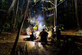 Reportage photo sur un stage de survie avec Denis Tribaudeau 