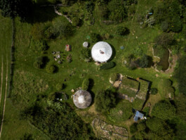Photo de drone vallée des Pyrénées 