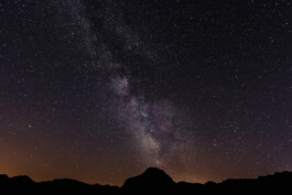 Voie lactée dans les Pyrénées 