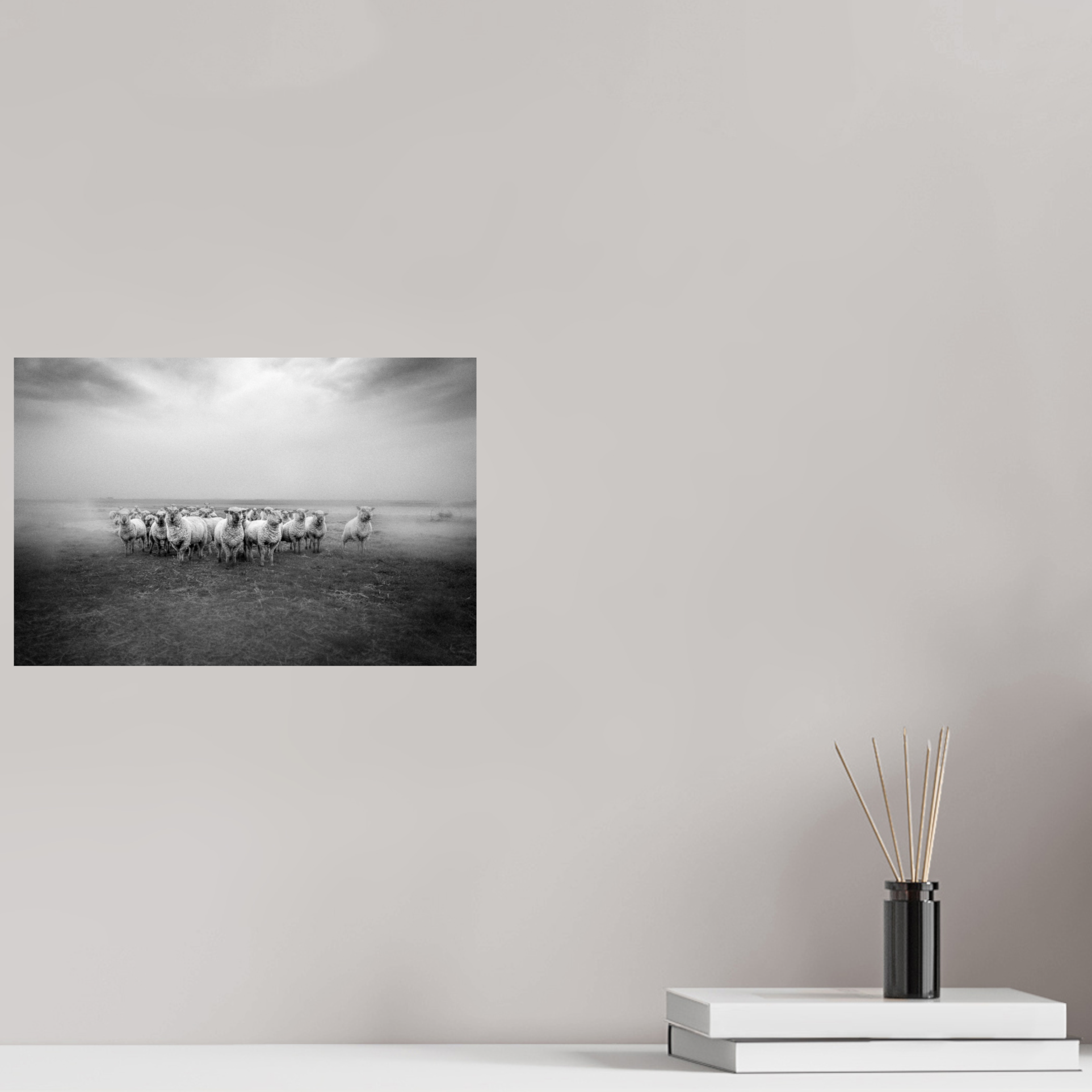 Tirage photo noir et blanc