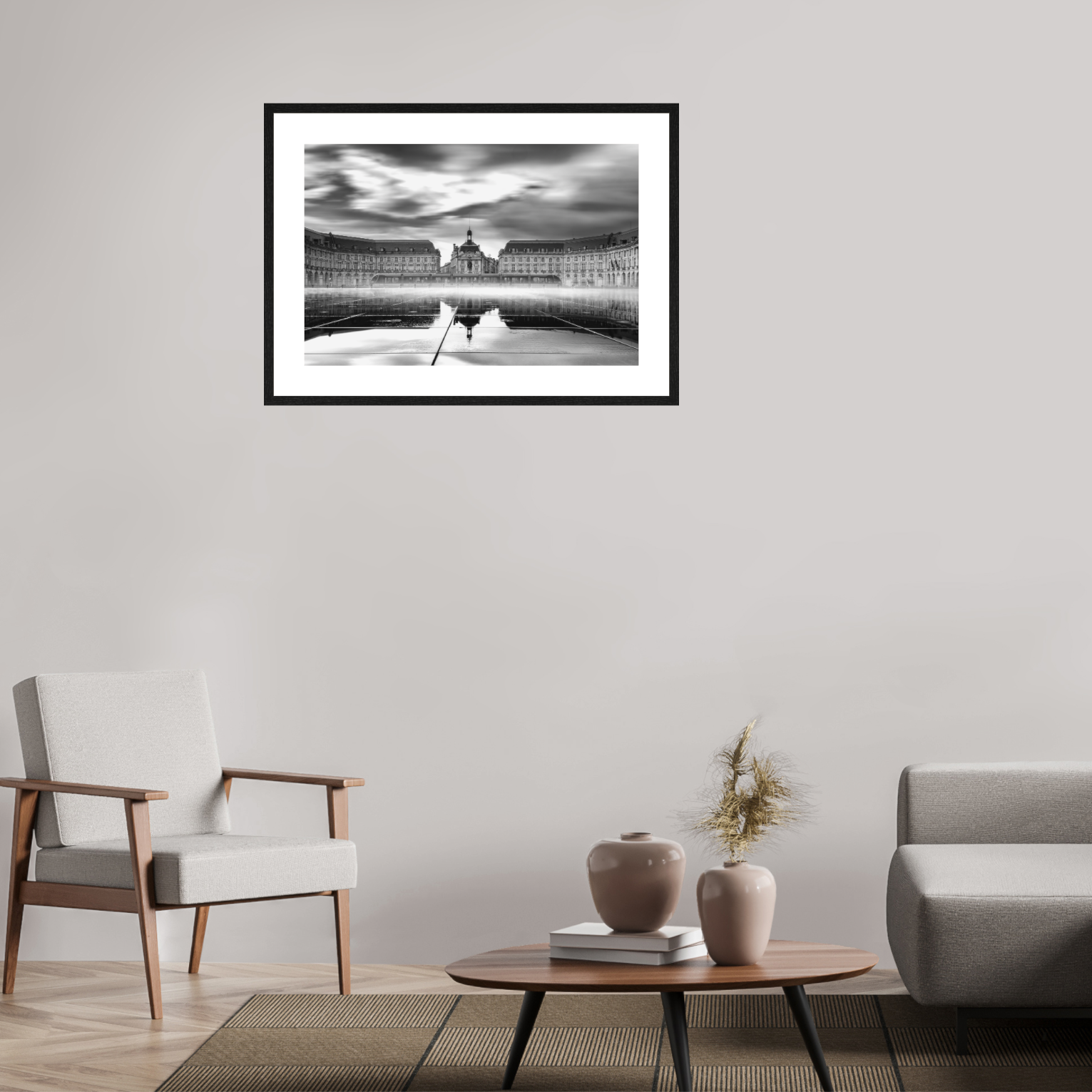 Tirage photo noir et blanc