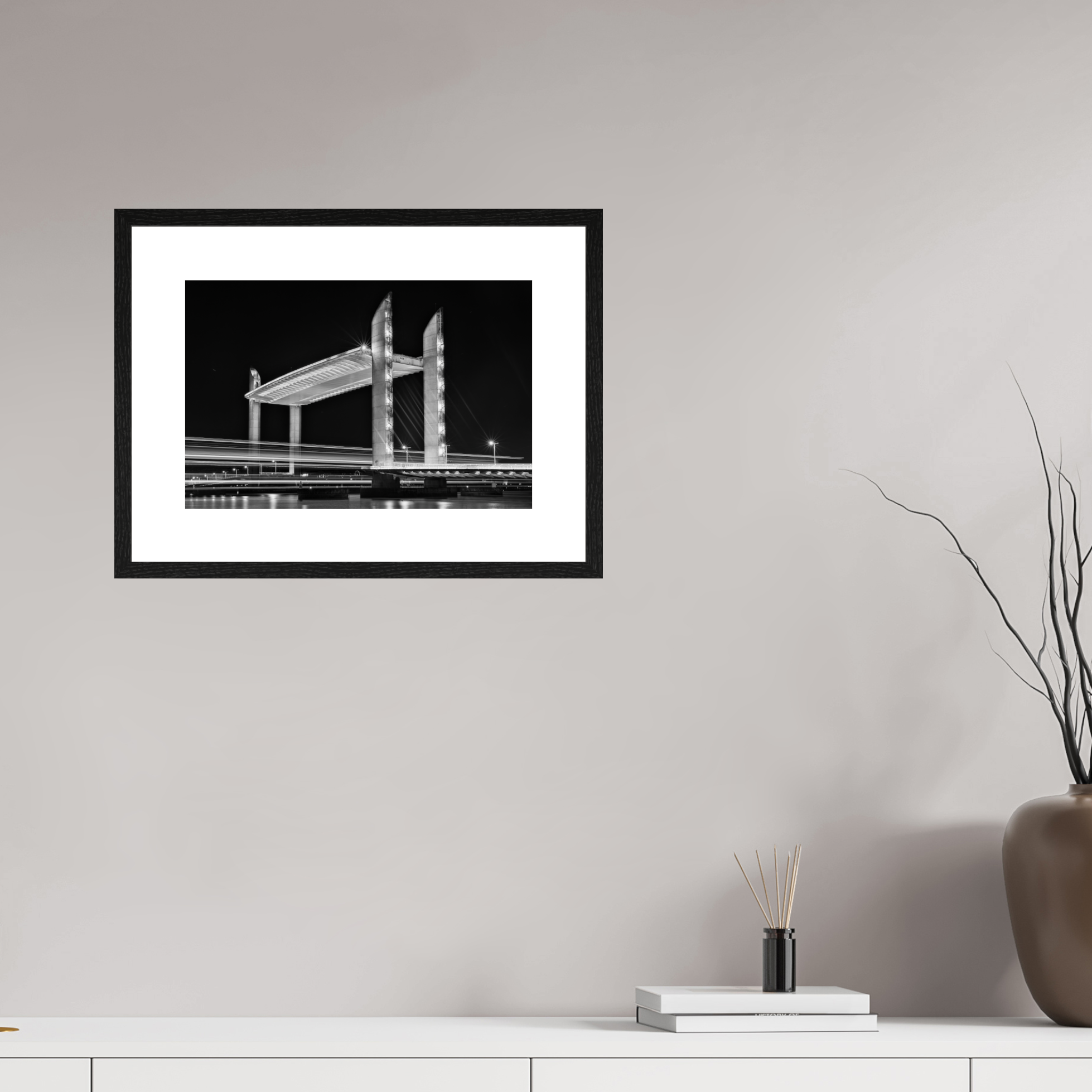 Tirage photo noir et blanc