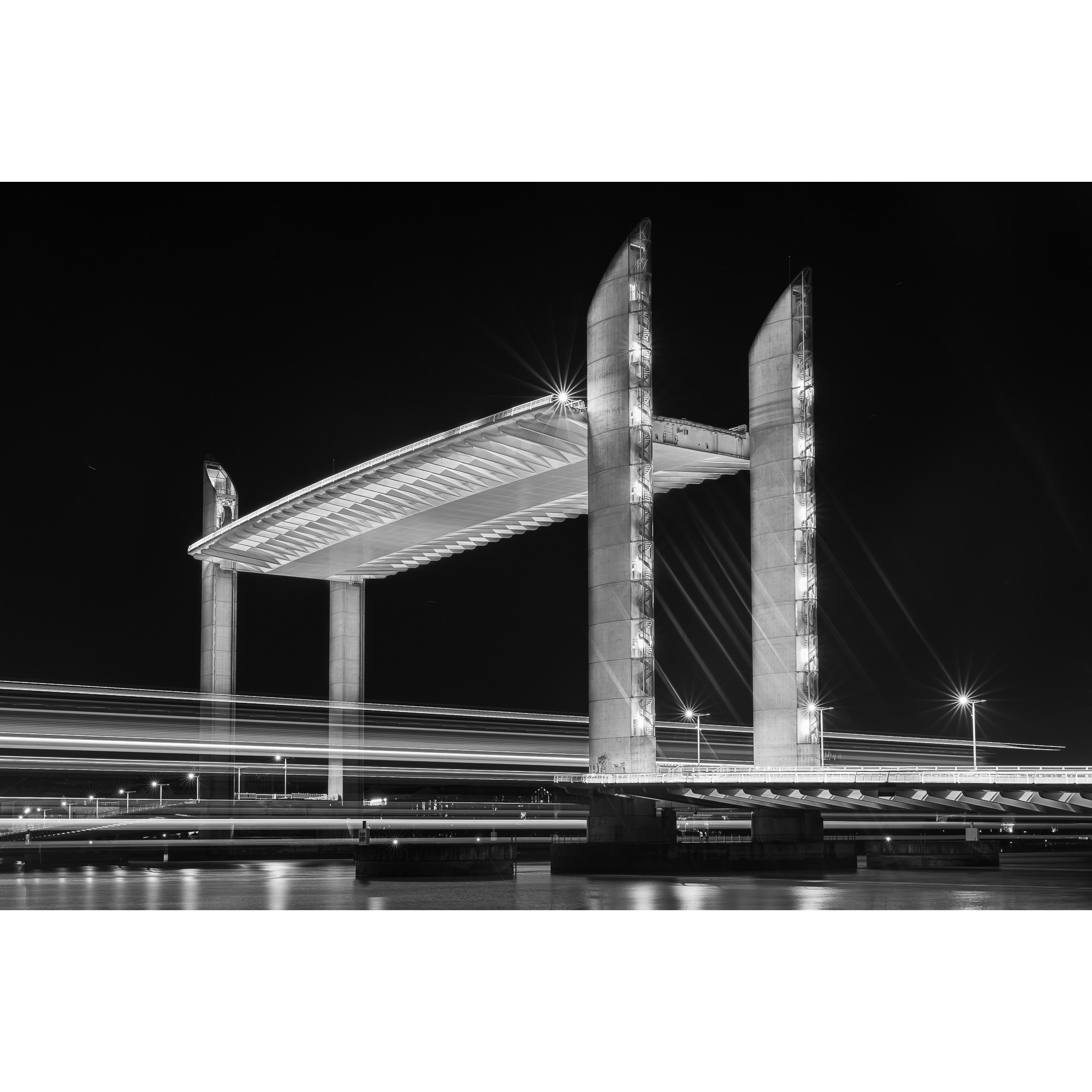 Tirage photo noir et blanc